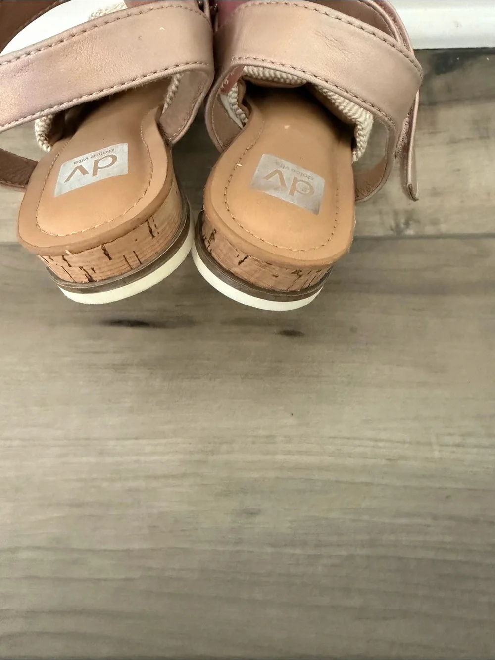 Dolce Vita Girls Davis Tan Sandals Size 3